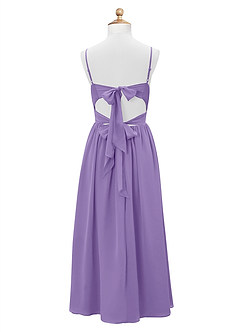 Azazie Zeya Junior Tahiti A-Line Chiffon Dress image8