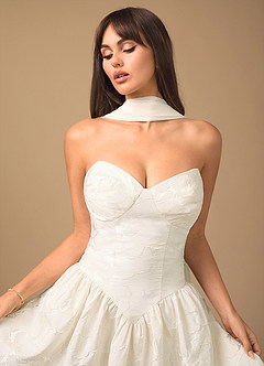 Astra French White Mini Dress image5