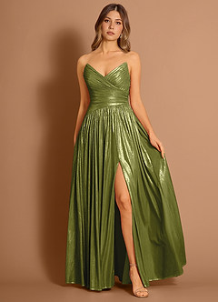 Estrella Olive Maxi Dress image5
