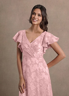 Abito Lungo Rosa Antico Chloé image2