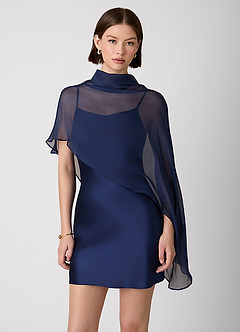 Crystle Mini Klänning Marin image3