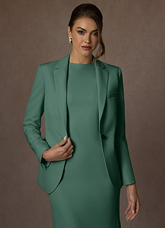 front Kennedy Eucalipto Abito elasticizzato strutturato