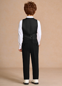 front Oliver Black Boys 3-Piece Suit