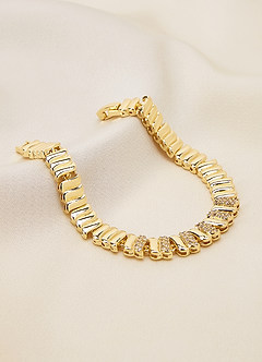 front Pulsera de tenis Wave Link