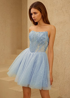 Florisse Blu Mini abito image6