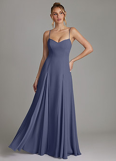 Azazie Imani Bridesmaid Dresses Stormy A-Line Sweetheart Neckline Chiffon Dress image1
