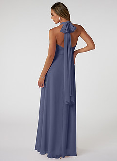 Azazie Fifi Bridesmaid Dresses Stormy A-Line Strapless Chiffon Convertible Dress image3