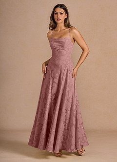 Irelia Light Pink Maxi Dress image3