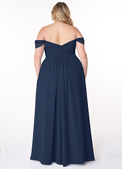 Azazie Millie Bridesmaid Dresses A-Line Sweetheart Neckline Chiffon Floor-Length Dress image9