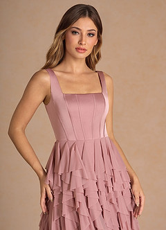Dita Dusty Pink Midi Dress image5