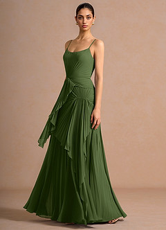 Bashira Olive Maxi Dress image3
