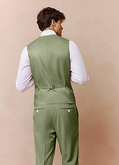front James Pistachio Structured Stretch 3-piece suit