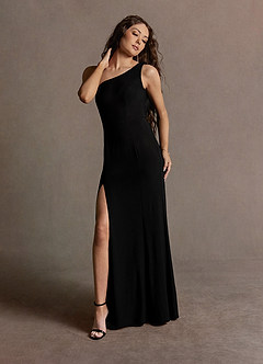 Lea Black Backless Gown image5