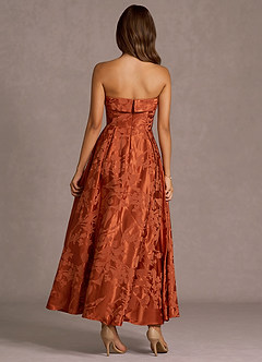 Kahlia Rust Maxi Dress image2