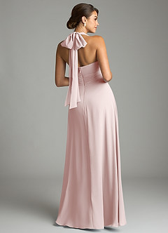 Azazie Tamira Suknie dla druhen Linia A Pofałdowany Szyfon Do ziemi Sukienka image8