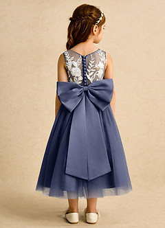 Azazie Sundae Blumenmädchenkleider Ballkleid Spitze Kleid Sturm image2
