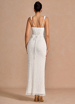 Calanthe White Maxi Dress image2