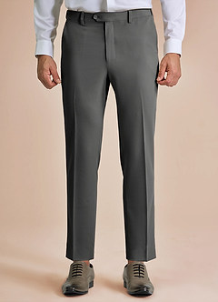 front William Carvão Calças sociais