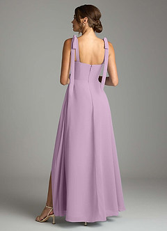 Azazie Debra Bridesmaid Dresses Wisteria A-Line with Pockets Chiffon Convertible Dress image10