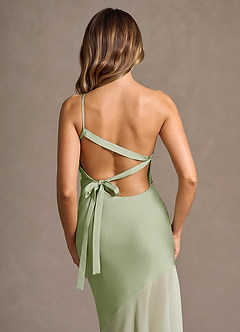 Vestido Verde Claro Largo Fatima image6