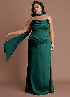 Sorrel Emerald Corset Two-Piece Sets image9