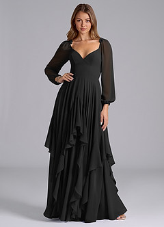 Ophira Black Maxi Dress image3