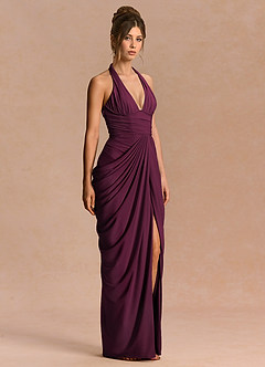 Aurelie Maxi Klänning Cabernet image4