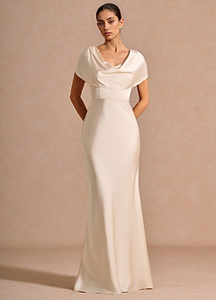 Destini Maxi Klänning Grädde image3