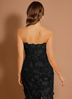 Della Black Midi Dress image6