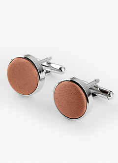 front Matching Skinny Tie & Pocket Square & Cuff Links & Socks Set