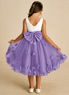 Azazie Sprout Tahiti A-Line Bow Tulle Dress | Azazie CA
