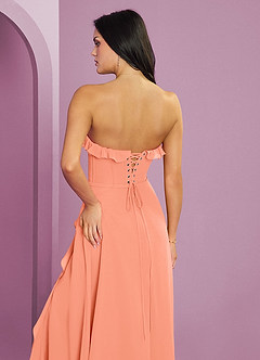 Barbie ♥ Azazie Bridesmaid Dresses Sunset A-Line Sweetheart Neckline Chiffon Dress image7