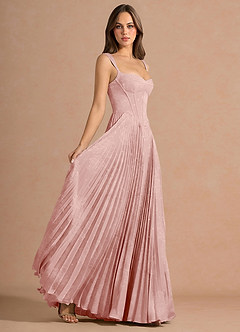 Kireth Powder Pink Maxi Dress image3