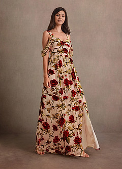 Tracy Tracy Pink Multi Maxi Dress image3
