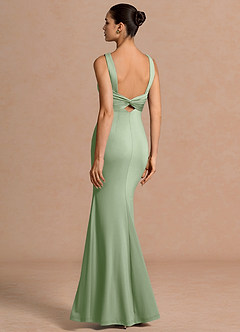 Robe Maxi Vert Clair Gwen image2