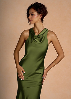 Tinley Olive Green Maxi Dress image6