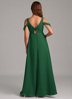 Azazie Rhea Final Sale A-Line Pleated Chiffon Floor-Length Dress image2