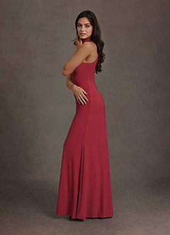 Vestido Rojo Cereza Largo Addison image2