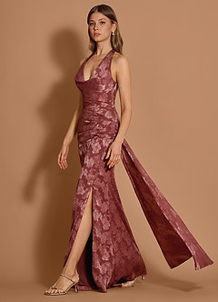 Vestido Vintage Rosa Largo Estee image4