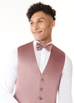 front Matte Satin Vest