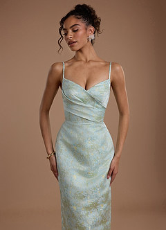 Leona Blue Sage Maxi Dress image6