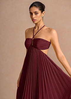 Josephine Wine Maxi Dress image6