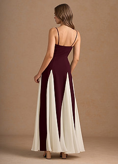Jessenia Wine Maxi Dress image2