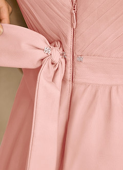 Azazie Rylie Flower Girl Dresses Rosette A-Line Lace Tulle Dress image6