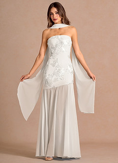 Vestido Nube Blanca Maxi Nerissa image3