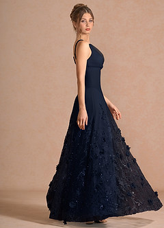 Valora Navy Maxi Dress image4