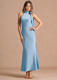 Vestido Azul Neblina Maxi Bettina image3