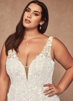 Azazie Heaton Wedding Dress Final Sale  image13