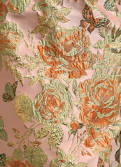 Robe Longue Abricot Vintage Cosima image4