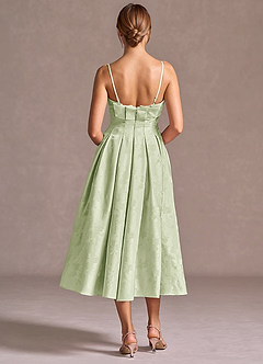 Midi jurk Beatrice Licht Groen image2